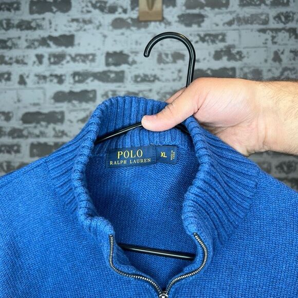 Polo by Ralph Lauren long sleeve 1/4 zip - Picture 3 of 6